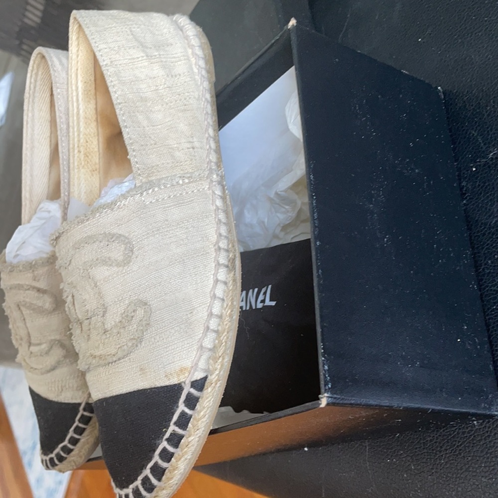 🖤Chanel canvas espadrilles 38🤍 - Picture 17 of 17